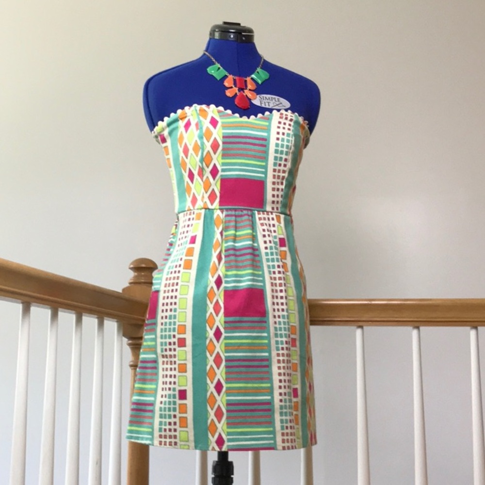 Judith March Strapless Dress